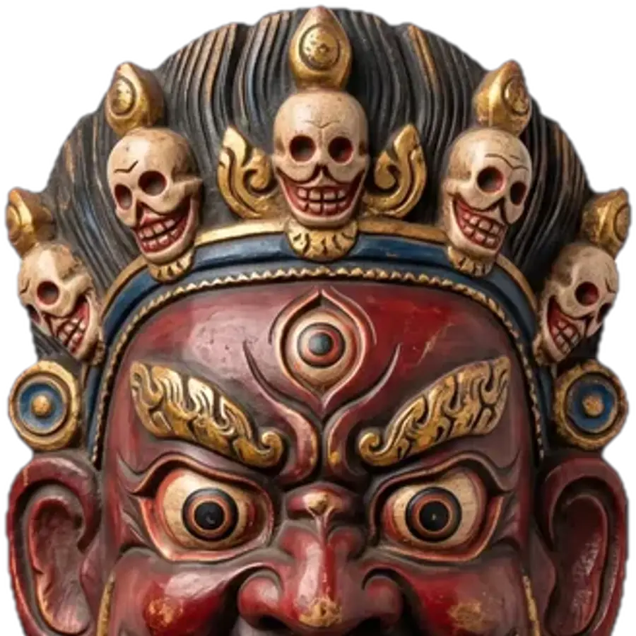 Wooden mask
